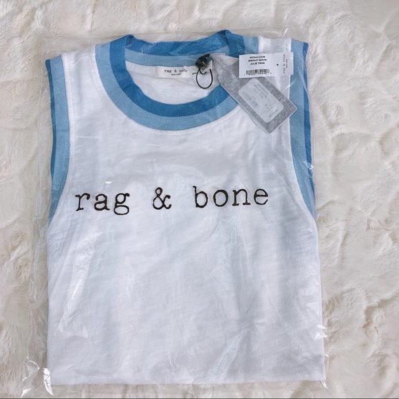 Rag & Bone Jolie Tank top - Bright white - Picture 7 of 8